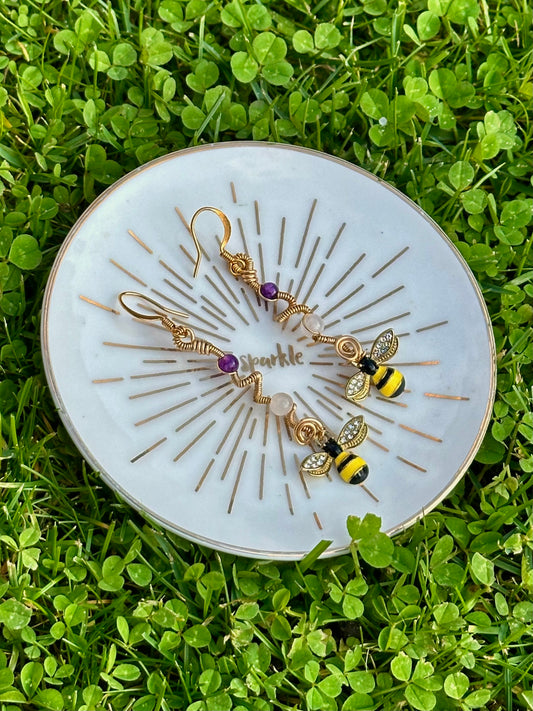 Bee-with you earring set🐝